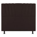 Ver imagem 6 de Cabeceira Cama Box Casal King Size Dublin 195cm Linho Marrom - Desk Design