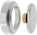 Ver imagem 1 de Plug de Latao C/ Canopla Cr Rosca 1/2 - Blukit