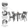 Conjunto Sala de Jantar Mesa Tampo Granito 1,20m com 4 Cadeiras Diana Artefamol - 5