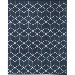 Tapete Quarto Sala Retangular 300x400cm Azul - 4 Tapete Quarto Sala Retangular 300x400cm Azul - 4