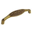 Ver imagem 1 de Puxador Colonial 164 - Dourado Antigo - 96MM