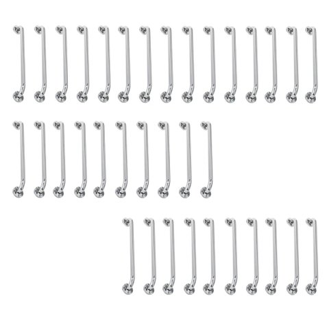 Alça de Apoio Barra 80cm Segurança Kit 34 Unidades Idoso Deficiente Cadeirante Box Banheiro Corredor