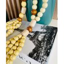 Ver imagem 4 de Colar Decorativo de Mesa Grande 1,76 Cm Madeira Tais