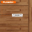 Ver imagem 7 de Cômoda Grécia 1 Porta 4 Gavetas 1 com Chave e 2 Prateleiras Interna Carvalho Tapajós