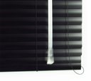 Ver imagem 4 de Persiana Horizontal 25mm Alumínio Crisdan sem Furos Aparente Largura 1,90 X 1,50 Altura Preta
