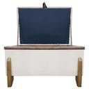 Ver mais imagens de Puff Recamier Versallies 50 Cm Bege Bouclé