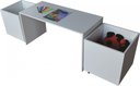 Ver imagem 3 de Baú para Brinquedos com Mesinha Infantil