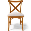Ver imagem 6 de Cadeira para Sala de Jantar e Estar Living Estofada Ávila L02 Linho Cru - Lyam