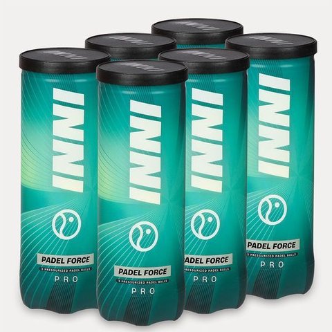 Bola de Padel Inni Force - Pack C/ 6 Tubos