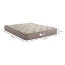 Ver imagem 3 de Colchão Casal Sensor Fit 180kg D45 138x188x25cm Malha Branco M2 A10