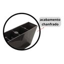 Ver imagem 7 de Kit 8 Pé Cantoneira Lc Pvc 6cm para Sofá (resistente a Água) Marrom-escuro