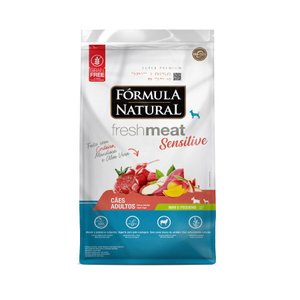 Ração Fórmula Natural Fresh Meat Sensitive Mini Peq 2,5Kg