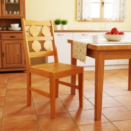 Cadeira Madeira Envernizada  Sala de Jantar Design Colmeia - 1