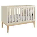 Ver imagem 3 de Berço Mini Cama Classic Areia Fosco com Pés Madeira Natural - Reller Móveis