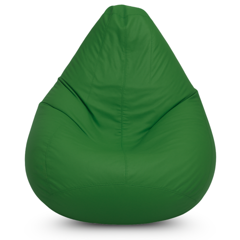 Puff Pera com Enchimento Decoração Conforto Eventos Almofadão - Verde