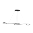 Ver imagem 3 de Lustre Pendente Taschibra Milão 30w Led 109cm Luz Quente 3000k Bivolt Preto