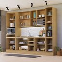 Ver imagem 3 de Cozinha Completa 6 Peças com Espaços para Micro-ondas Slim Luciane Móveis