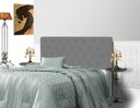 Ver imagem 3 de Cabeceira Embaixatriz Plus Queen 1600mm Linho Chumbo - Simbal