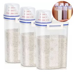 3 Potes Hermético para Armazenamento Copo Medidor Multiuso - 2