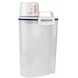 3 Potes Hermético para Armazenamento Copo Medidor Multiuso - 3