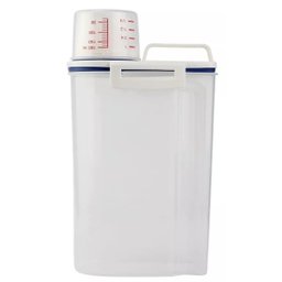 3 Potes Hermético para Armazenamento Copo Medidor Multiuso - 12