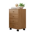 Ver imagem 2 de Mesa de Cabeceira para Quarto ou Escritório 4 Gavetas-prime