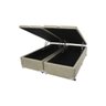 Cama Box Baú Castor King Premium Kansas Bege 180x200x35cm - 1