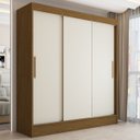 Ver imagem 1 de Guarda-roupa Solteiro Atlanta 3 Portas de Correr 2 Gavetas - Panorama Móveis