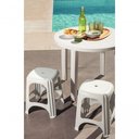 Ver imagem 2 de Banqueta Tramontina Pvc Niteroi Branca 92411-010