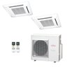 Ar-condicionado Multi Split Inverter Fujitsu 35.000 (2x Evap Cassete 4 Vias 18.000) Quente/frio 220v - 1