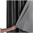Ver imagem 2 de Cortina Blackout 2,80 X 2,50 Colecao Nova - Admirare:Preto