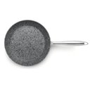 Ver imagem 2 de Frigideira Antiader Stoneflon Granito Preta 26cm Indução Mta