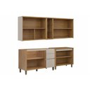 Ver imagem 4 de Cozinha Completa 4 Peças 8 Portas Allure CZ686 Gris Linea