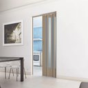 Ver imagem 4 de Porta Sanfonada de PVC 210x60cm Translucida Bcf Bege