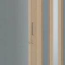 Ver imagem 2 de Porta Sanfonada de PVC 210x60cm Translucida Bcf Bege