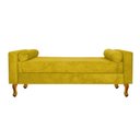Ver imagem 6 de Recamier Félix Solteiro 90cm Suede Amarelo