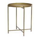 Ver imagem 1 de Mesa Decorativa de Apoio em Metal Bronze 50cm 21192 Mart