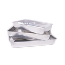 Ver imagem 2 de Conjunto Assadeiras Altas Alumínio 3 Peças - Polida