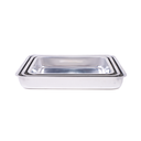Ver imagem 1 de Conjunto Assadeiras Altas Alumínio 3 Peças - Polida