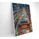 Ver mais imagens de Quadro Mercado Noturno 80x120 Cm Vidro Impresso