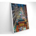 Ver imagem 4 de Quadro Mercado Noturno 80x120 Cm Vidro Impresso