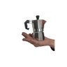 Mini Cafeteira Italiana Moka Em Alumínio Para 1 Xícara 50 ML Ke Home - 3