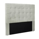 Ver imagem 1 de Cabeceira Cama Box Solteiro 90 Cm Verona Veludo Prata S04 - D'Rossi