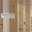 Ver imagem 5 de Cristaleira 100% MDF 2 Portas com Vidro 70cm Aura Luciane Móveis