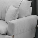 Ver imagem 6 de Sofa 2 Lugares 160 Cm Eron Linho Cinza Vazzano Cinza