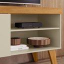 Ver imagem 2 de Rack para TV Doca com Pés Usinados - Cumaru Opala - Madetec