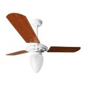 Ver imagem 1 de Ventilador de Teto Rico 150w e 180w Branco Pás Mogno Ventex