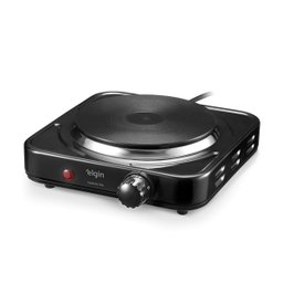 Fogão Elétrico Elgin Portátil 1 Boca 1000w Preto 110v - 1