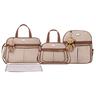 Kit Bolsas Maternidade Espera Feliz Luxo Hope Bege - 1