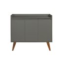 Ver imagem 5 de Aparador Buffet 90cm Retro MDF Verde Madri - On Móveis